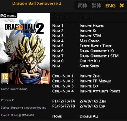 Dragon Ball Xenoverse 2 v1.13-CODEX